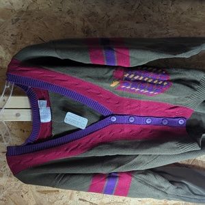 Heirlooms Classics ladies medium cardigan sweater